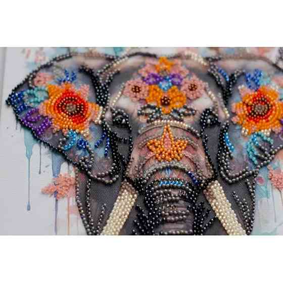 Набір-міді для вишивання бісером "Таємниці сходу" AMB-116 на натуральному полотні Вінниця