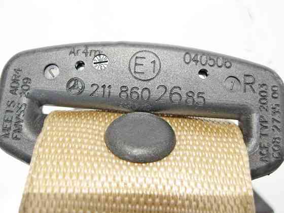 Mercedes-Benz  A2118602685 8K64 Ремінь безпеці 3-й ряд правий бежевий E-Class S211 універсал Одеса