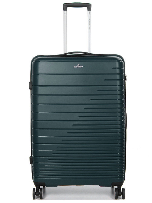 Валіза поліпропіленова MADISSON 33703 велика 75 см темно-зелена Київ - фото 2