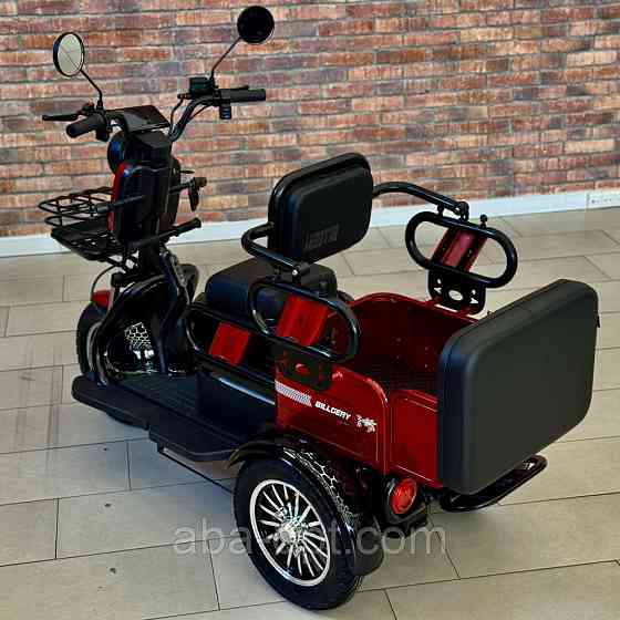 Електричний трицикл з кузовом CORSO PROTEX S 1200W-72V-23Ah шини 10"-10" купити в інтернет-магазині Одеса