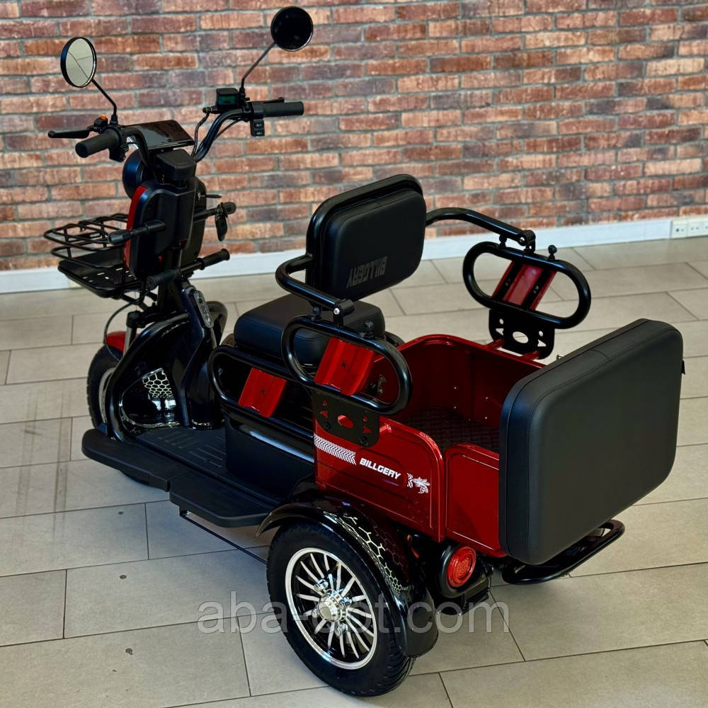 Електричний трицикл з кузовом CORSO PROTEX S 1200W-72V-23Ah шини 10"-10" купити в інтернет-магазині Одеса - фото 2