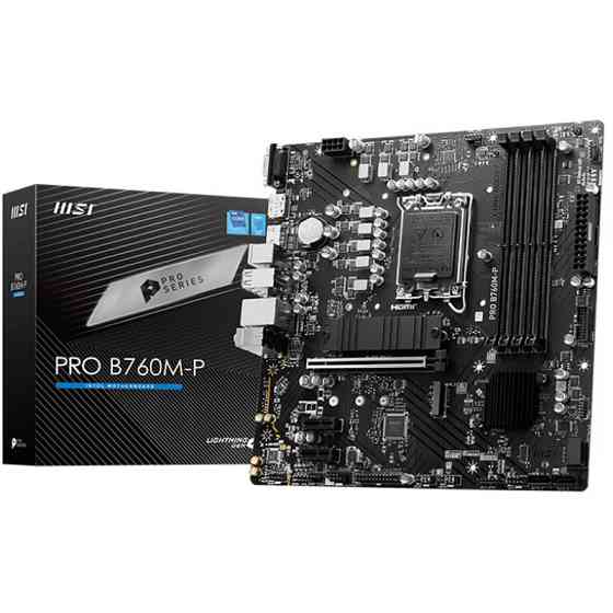Материнська плата MSI Pro B760M-P Socket 1700 ( microATX ) Харків