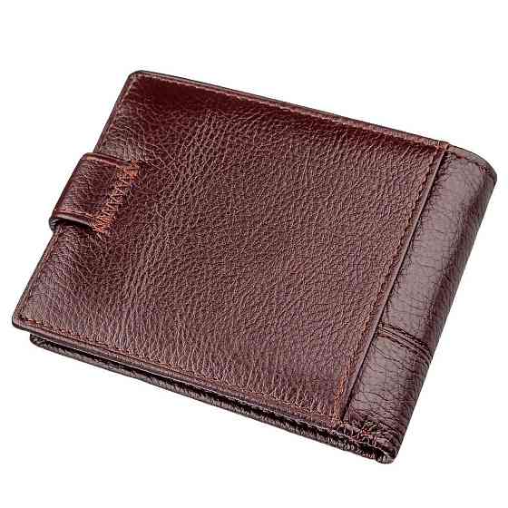 Гаманець чоловічий флотар шкіряний Коричневий (TAILIAN) Київ
