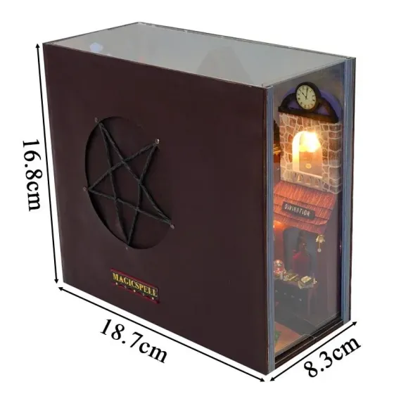 3D Румбокс DIY Bookend Бук Нук Magic Spell Street Магічна вулиця з куполомз TC-24 Київ