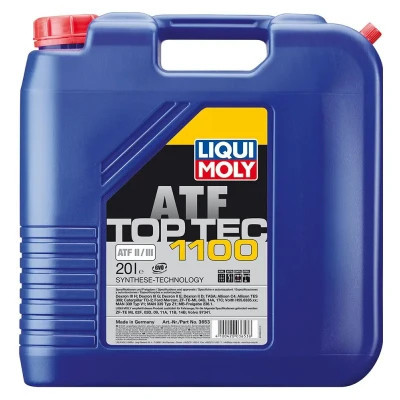 Трансмісійна олива Liqui Moly TOP TEC ATF 1100 20л (3653) Вінниця - фото 1