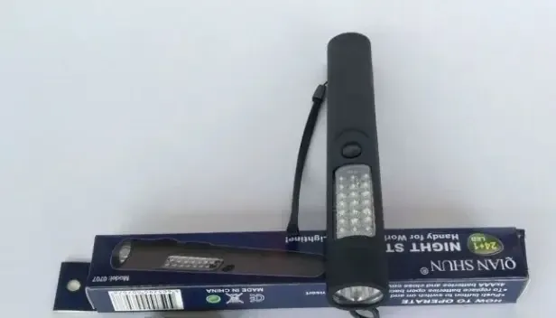 Фонарь для кемпинга палаточный Qian Shun 24+1 LED фонарик ручной (магнит, крючок) Полтава - изображение 1