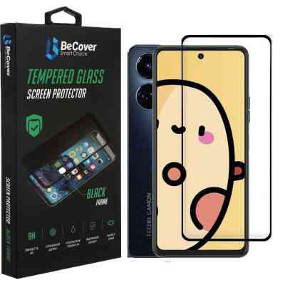 Скло захисне BeCover Tecno Camon 19 Neo (CH6i) Black (708168) Вінниця