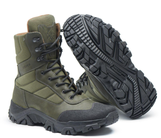 Тактические берцы демисезон хаки Б6 — водонепроницаемые, прочные, армейская обувь для военных и охоты 41(27см) Харьков - изображение 6
