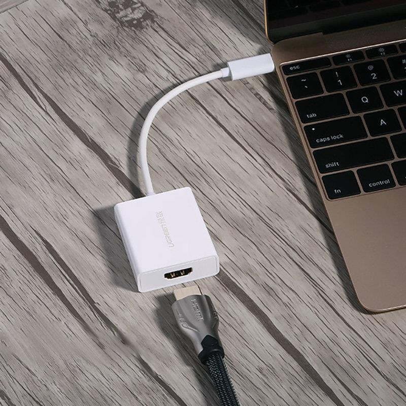 Адаптер Ugreen USB Type-C - HDMI, White (40273) Білий Харків - фото 4