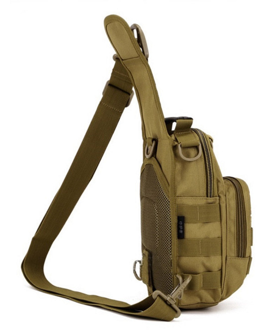 Сумка тактична плечова EDC (під пістолет) койот S000092 Київ - фото 2