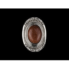 Винтажный перстень Авантюрин Звездчатый Коричневый Киев - изображение 1