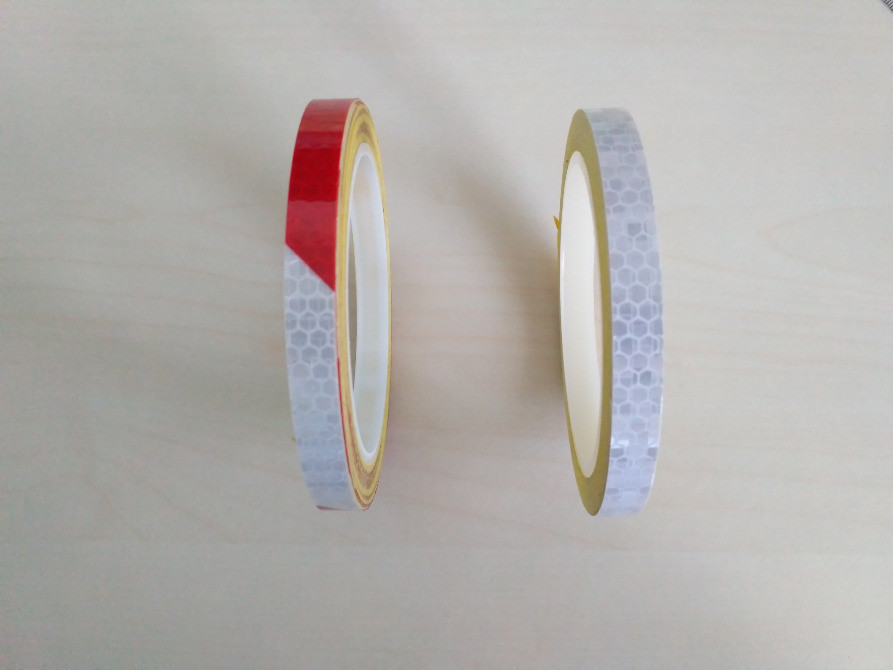 Світловідбивна смужка довжина 7.90 м. Біла, Біла Київ - фото 5