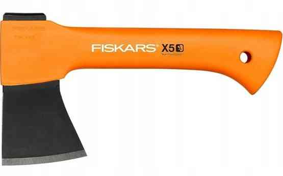 Універсальний Набір 3в1 в коробці (Сокира X5 ,Пила SW73 + Ніж) Fiskars (1057912) Нержавіюча сталь Нововолинськ