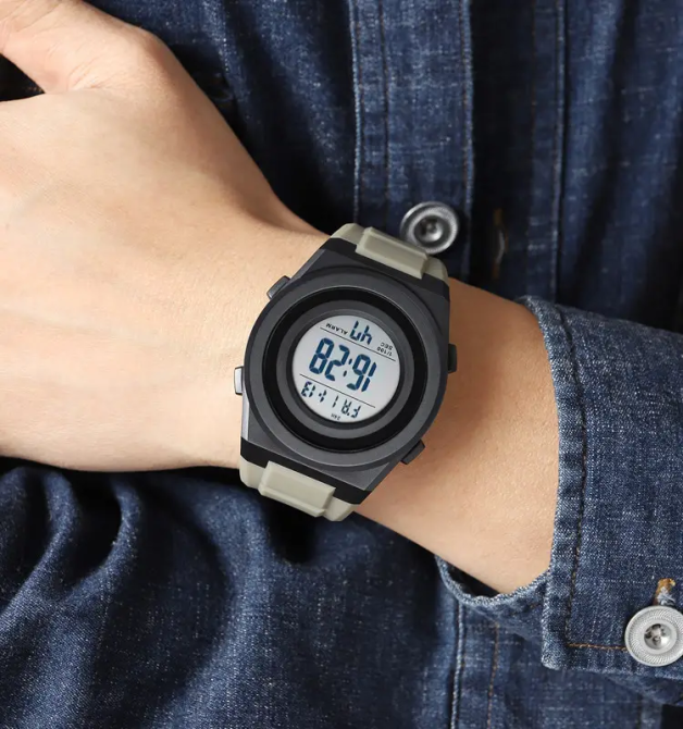 Чоловічий спортивний наручний годинник Skmei 2080 (Хакі) Вінниця - фото 6