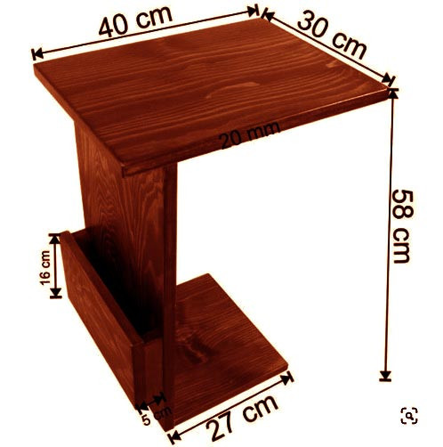 Приставний столик "Бекас" савоярді Миколаїв - фото 1