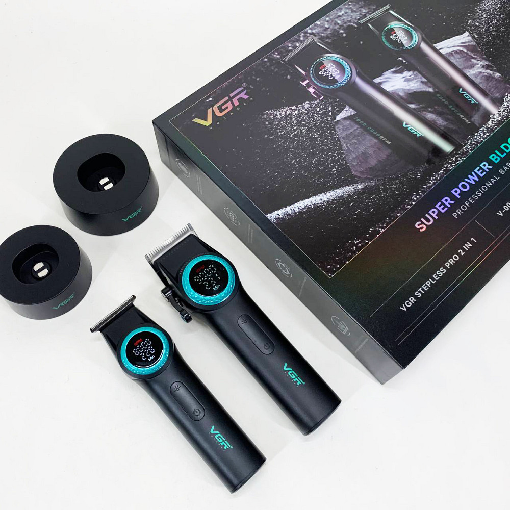 Набір для стрижки волосся на акумуляторі, Машинка для стрижки на акумуляторі Машинка підстригання OJ-48 Івано-Франківськ - фото 2