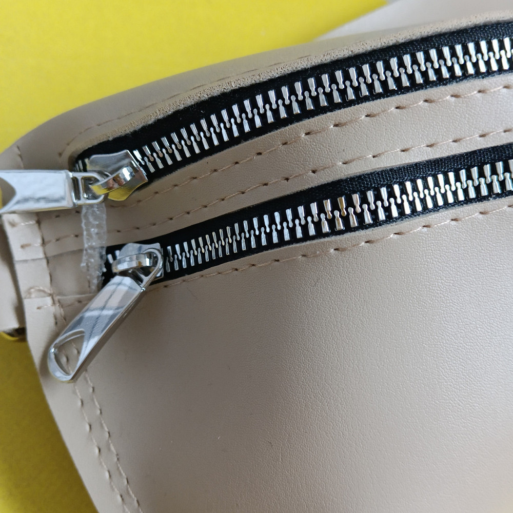 Сумка жіноча бананка кремова поясна сумка Київ - фото 2