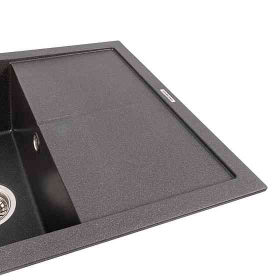 Кухонна мийка гранітна VALESO 6550 CRIPTA (моріон) Коломыя