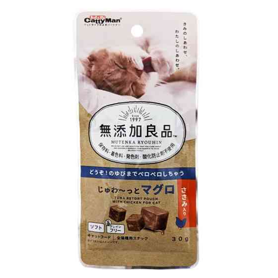 CattyMan Tuna Chicken КЕТТІМЕН КУБИКИ З ТУНЦЕМ ТА КУРКОЮ ласощі для котів Київ