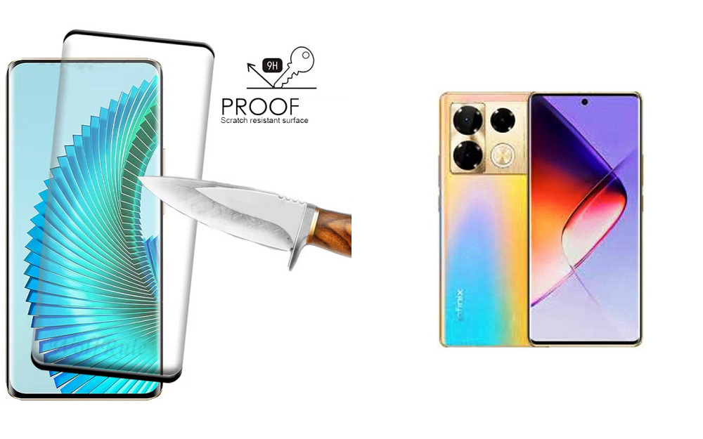 Захисне скло HyperGlass Pro для Infinix Note 40, Note 40 Pro – максимальна чутливість та захист Київ - фото 2