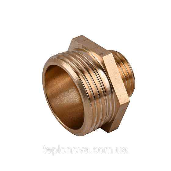 Ніпель редукційний 1"х1/2"НН латунний LN532S OPTIMUM Чернівці