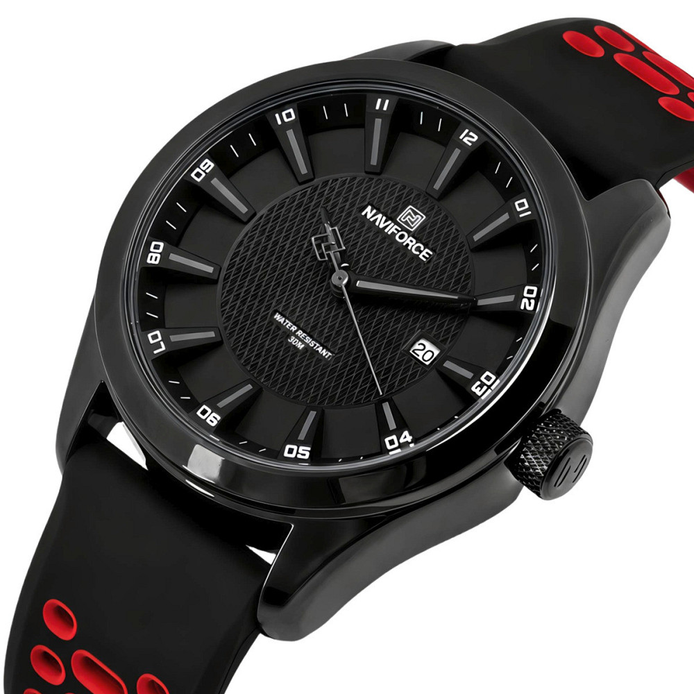 Годинник чоловічий наручний Naviforce Perfect Flex Red (2 ремінці) Київ - фото 10