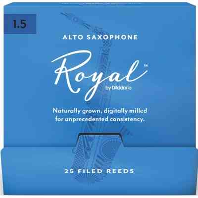 Трость для саксофона D'Addario Royal - Alto Sax #1.5 - 25 Pack (RJB0115-B25) Винница