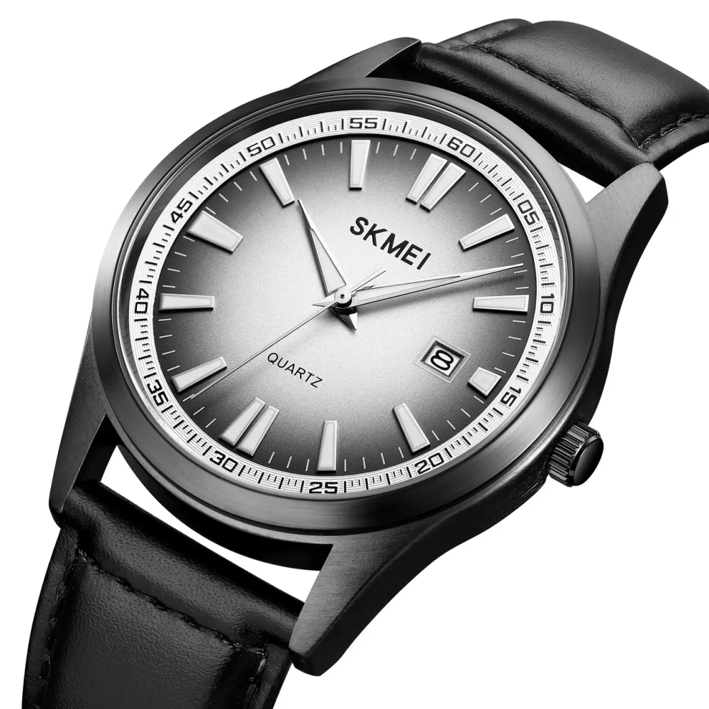 Годинник чоловічий класичний Skmei 1986 (Чорний) Вінниця - фото 2