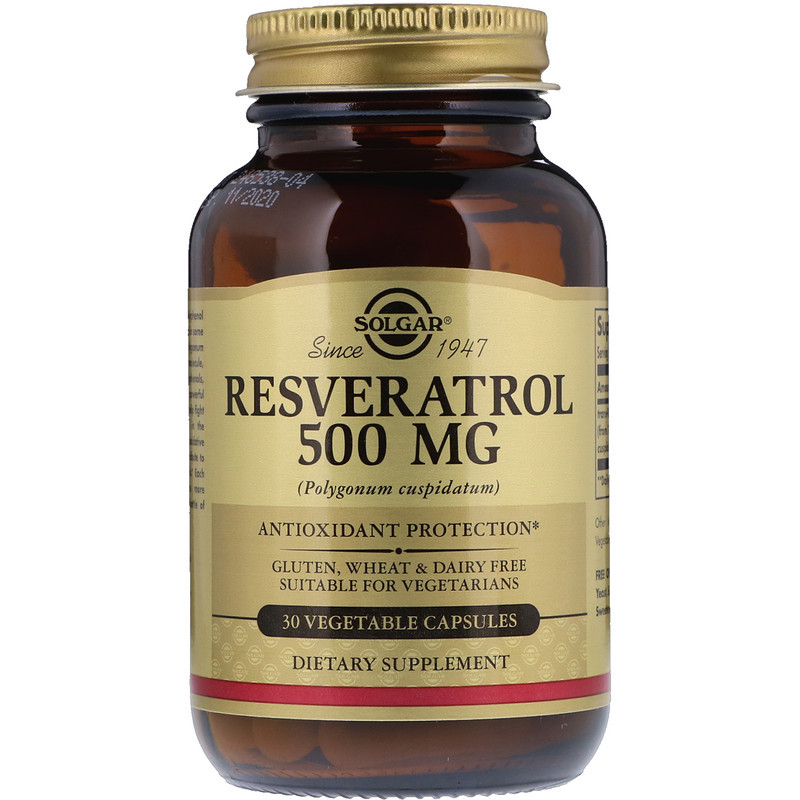 Ресвератрол (Resveratrol) 500 мг 30 капсул Киев - изображение 1