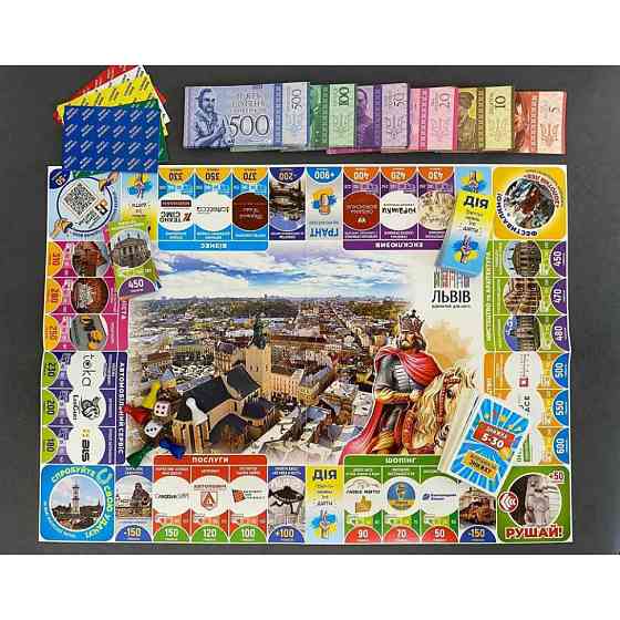 Настольная игра монополия 