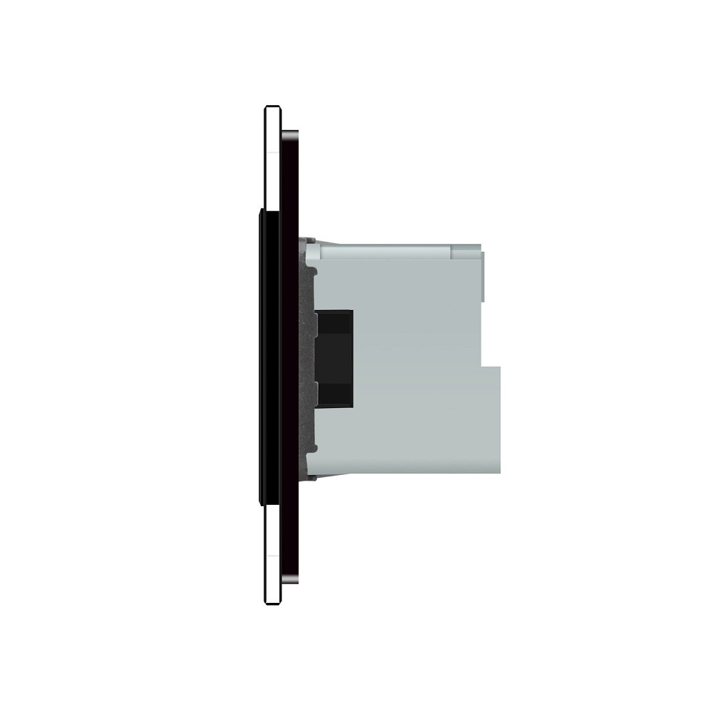 Розумна розетка ZigBee з заземленням Livolo чорний (VL-FCTC16AZ-2BP) Коломыя - изображение 4