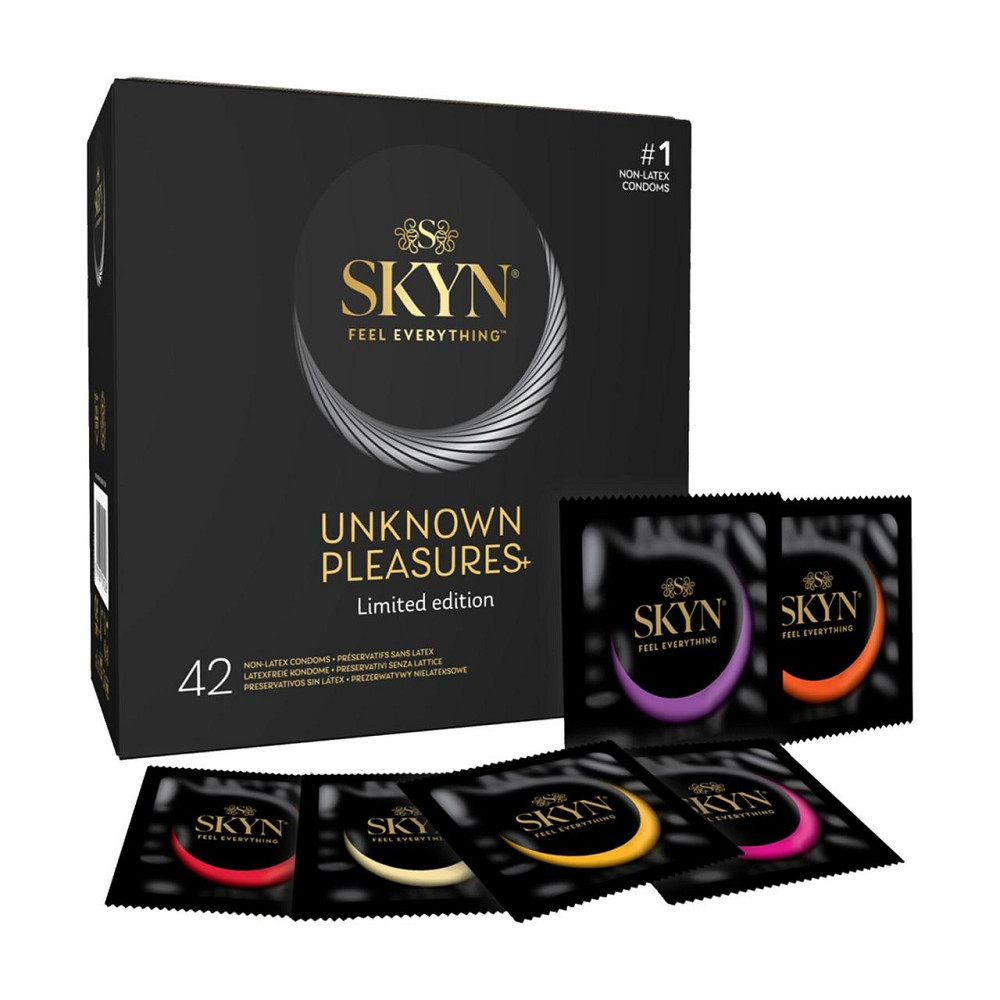 Безлатексные премиум-презервативы SKYN Unknown Pleasures 42 шт, 6 разных видов Sex Aura Киев - изображение 1