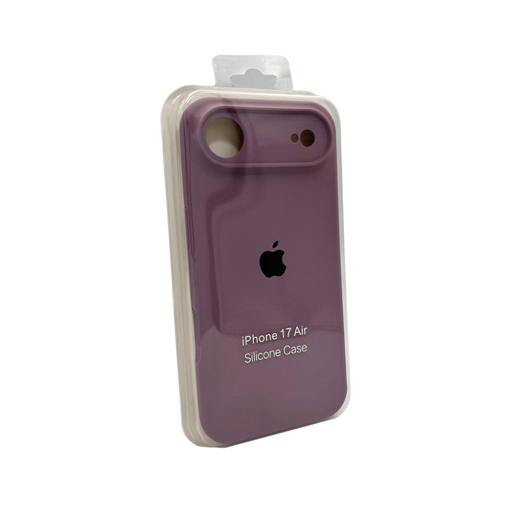 Чохол для смартфона Silicone Full Case AA Camera Protect for Apple iPhone 17 Air 36,Blackcurrant Київ - фото 2