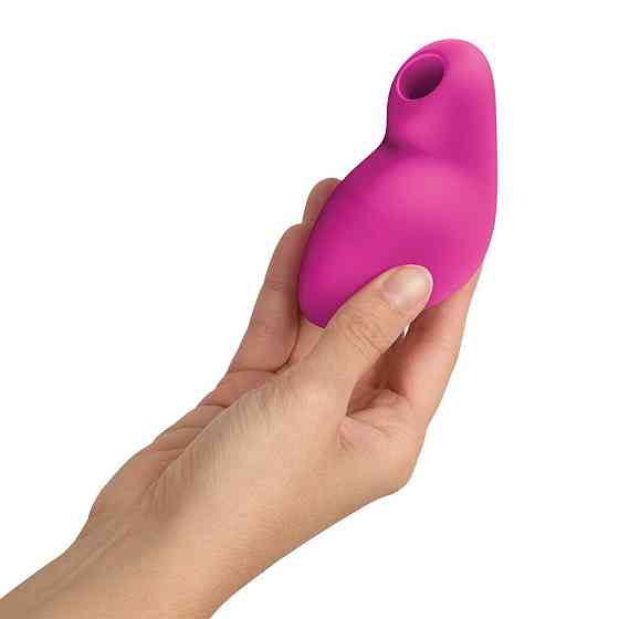 Вакуумный стимулятор Fun Factory Allure Magenta, 12 режимов вибрации, 11 уровней вакуума, перезаряжаемый Sex Aura Киев