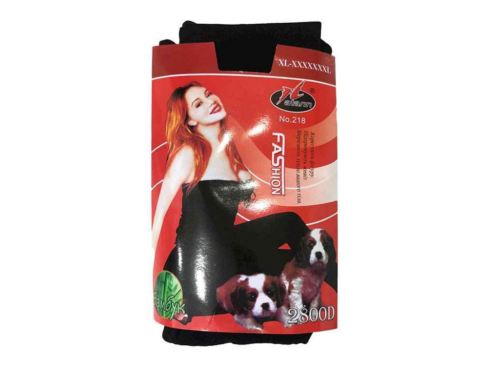 Колготки бамбук 2800 ден арт.218 р.XL - 7XL ТМ Наталн Киев - изображение 1