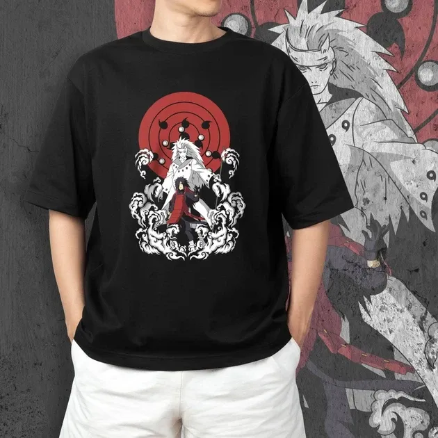 Футболка для подростка мальчика с принтом Наруто Мадара Учіха Размер 160 Anime10324 Днепр - изображение 3