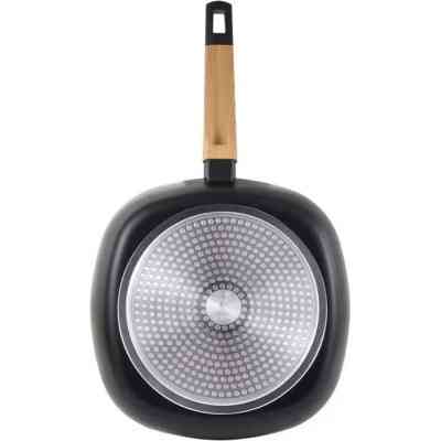 Сковорода Bergner Гриль Earth Black 28 см (BG-34625-BK) Винница