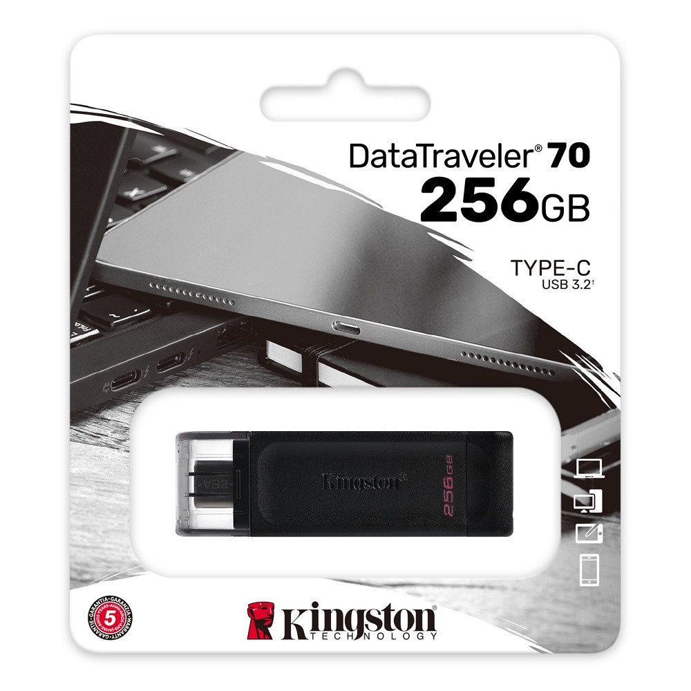 Флешка flash Kingston USB 3.2 DT 70 256GB Type-C DT70 / 256GB Одеса - фото 2