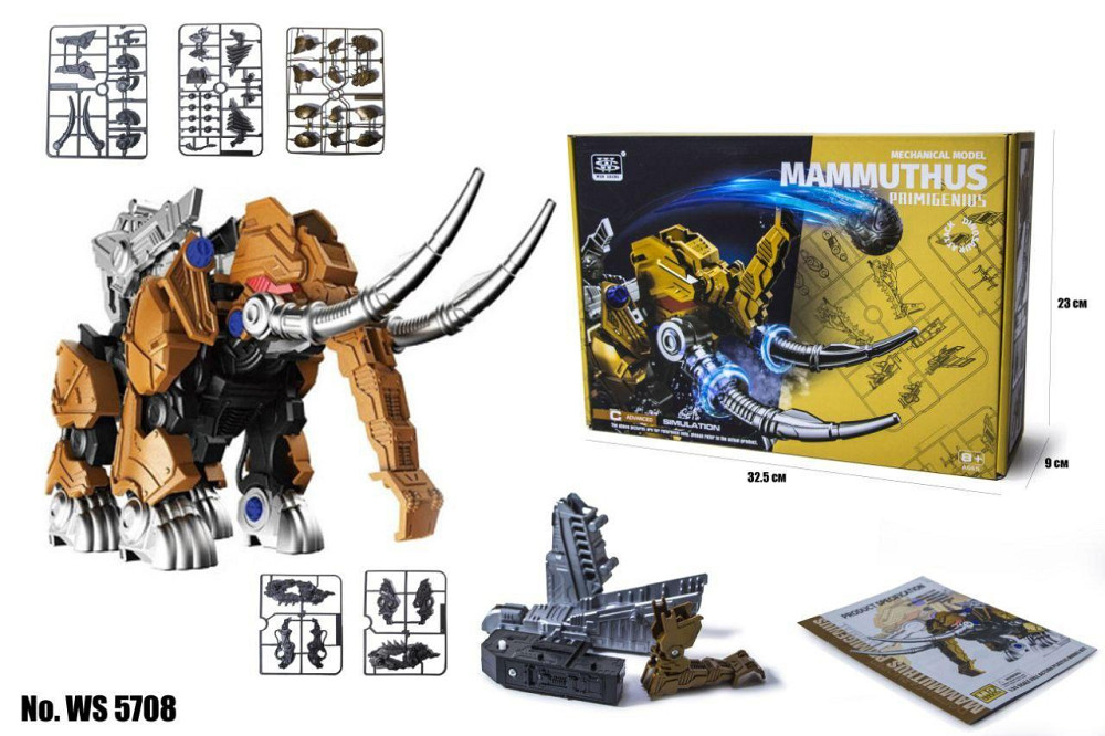 Механізований конструктор Динозавр MAMMUTHUS Одеса - фото 1