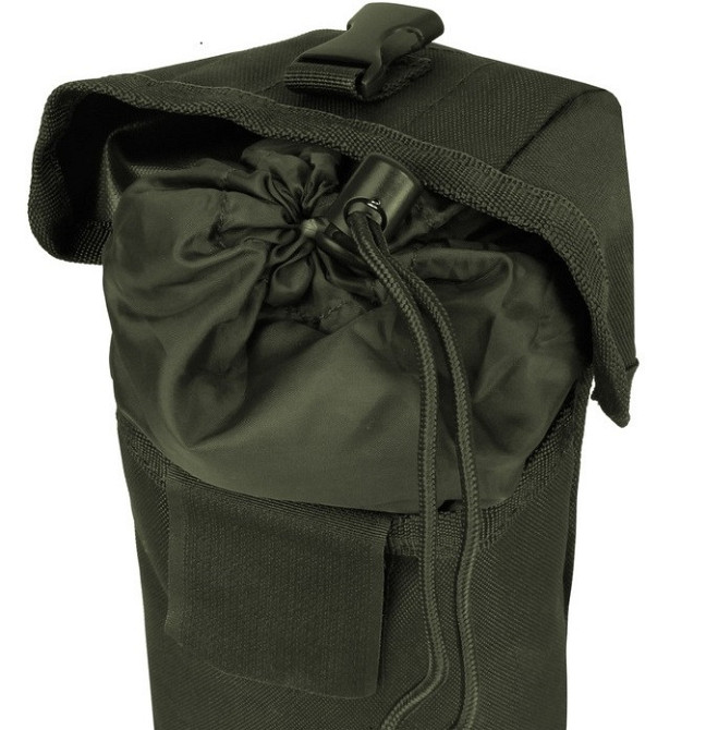 Універсальний Підсумок (Чохол) для пляшок, банок із системою Molle Mil-Tec від Sturm (13490001) Olive Нововолинськ - фото 5