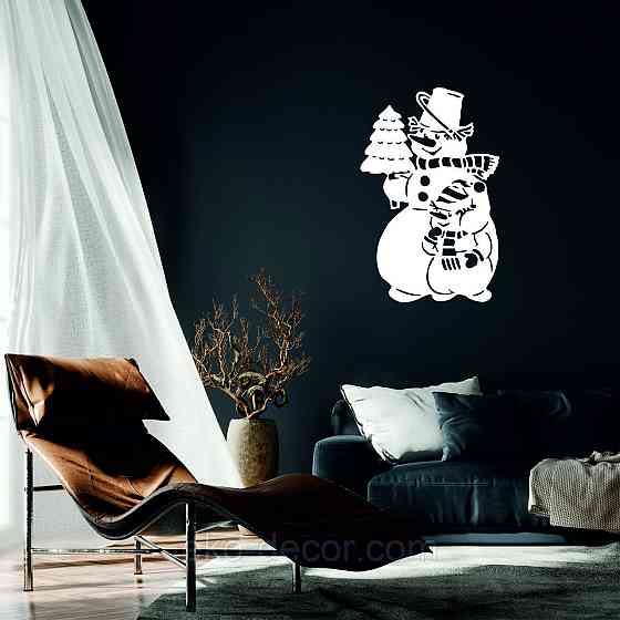 Декоративне настінне Панно «Сніговик», Декор на стену Київ