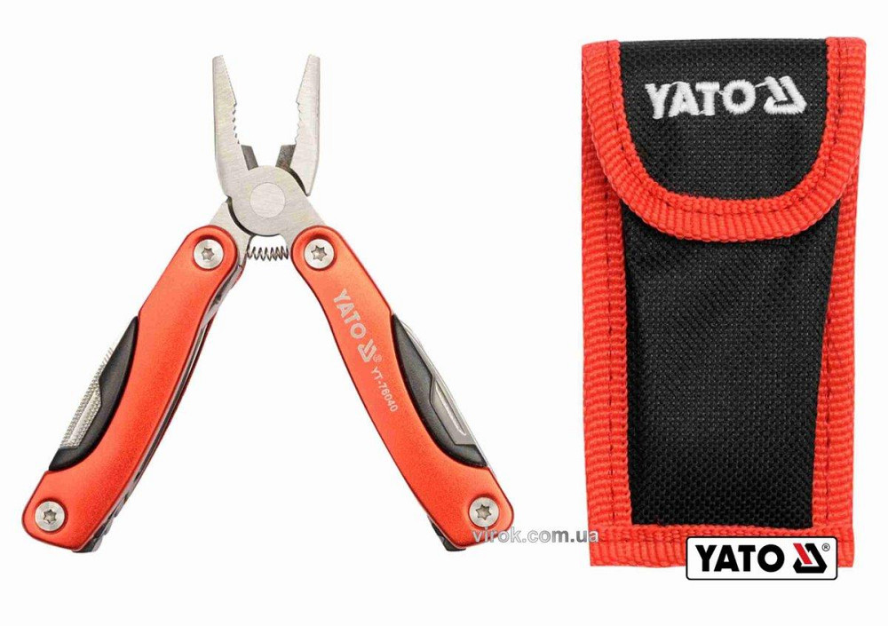 Мультитул (Багатофункційний інструмент) YATO : 9 в 1 [12/120] Одеса - фото 1