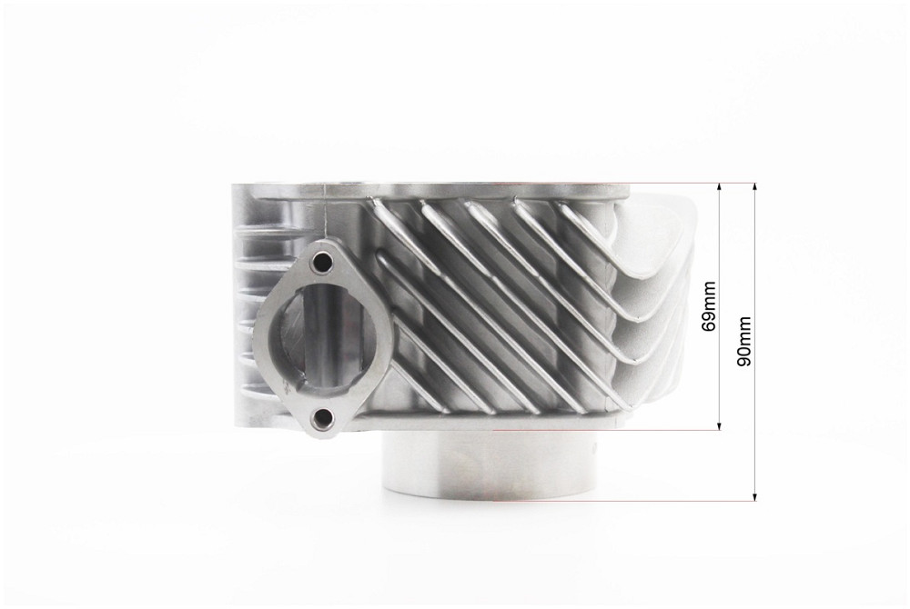 Циліндр к-кт (цпг) WH180 62мм (висота циліндра 69/90мм), (палець - 15мм), (див. фото розмірів) Тайвань Київ - фото 5