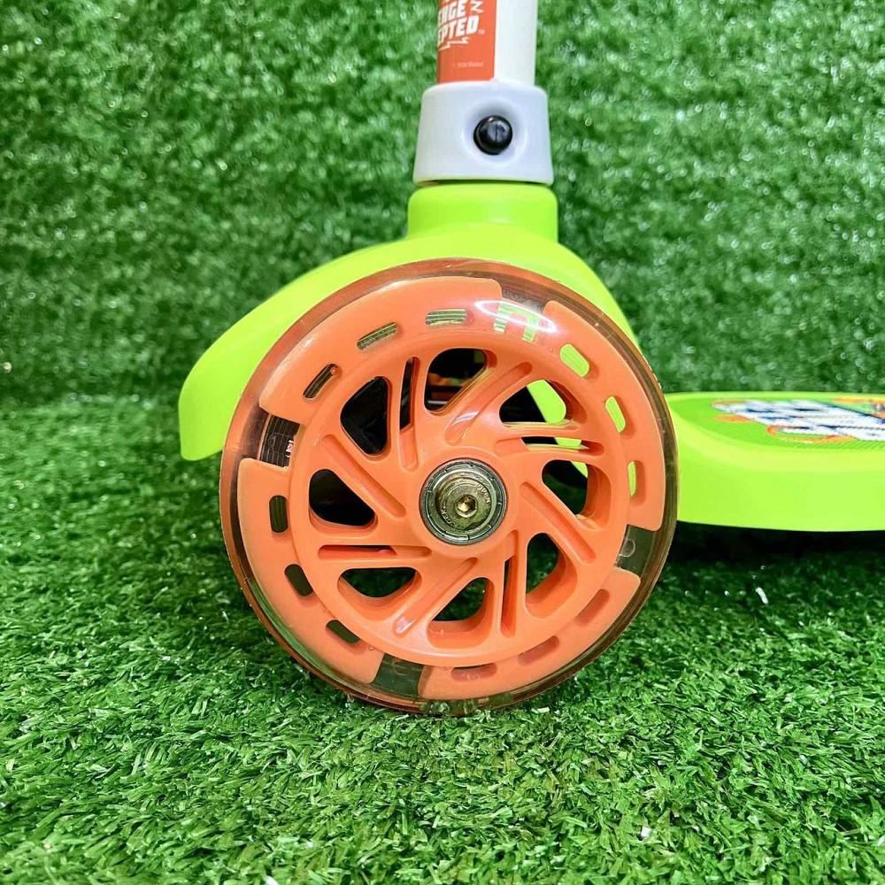 Самокат триколісний Hot Wheels з підсвічуванням коліс Салатовий (LS2115) Чернігів - фото 7