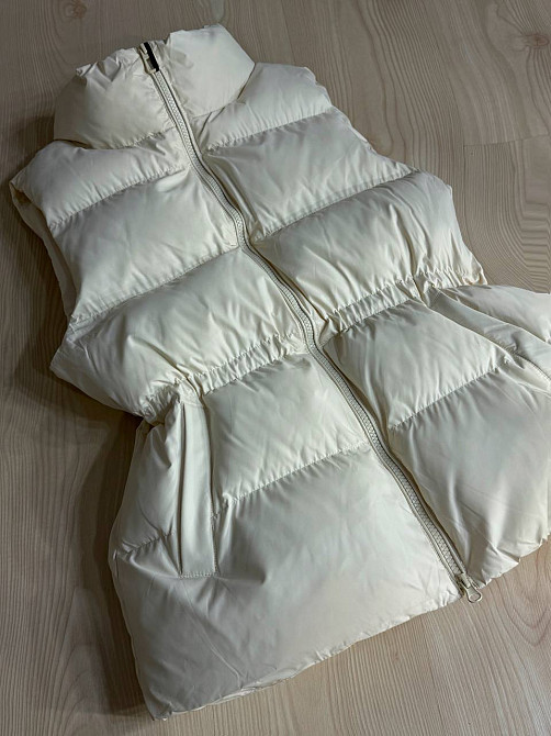 Жилетка женская Lady Yep 10006 длинная с затяжкой на талии молочная, молочний, 42 Киев - изображение 3