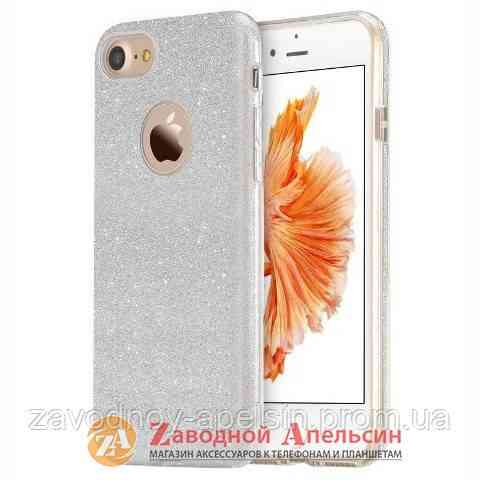 IPhone 6 6s plus чохол USAMS Bling series silver Одеса