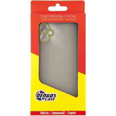 Чехол для мобильного телефона Dengos Matte Samsung Galaxy A05 (green) (DG-TPU-MATT-137) Винница