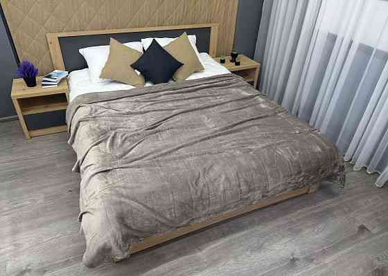 Плед-покривало Decorator WellSoft 200х220 см однотонний Світло-сірий (87-273) Київ