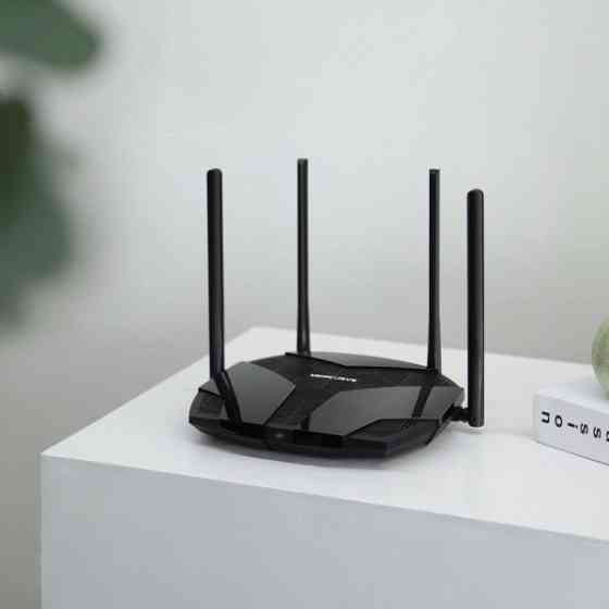 Маршрутизатор Mercusys MR80X, AX3000 3xGE LAN 1xGE WAN MU-MIMO OFDMA (MR80X) Киев