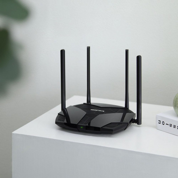 Маршрутизатор Mercusys MR80X, AX3000 3xGE LAN 1xGE WAN MU-MIMO OFDMA (MR80X) Киев - изображение 5
